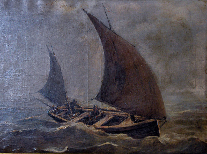 Seascape with smack